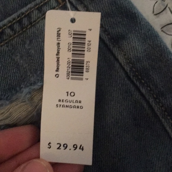 Jean mini skirt size 10 - Picture 4 of 5